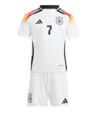 Tyskland Kai Havertz #7 Hjemmebanetrøje Børn EM 2024 Kortærmet (+ Korte bukser)